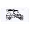 Personalized 3 X 6 Heavy Duty Acrylic / Plastic License Plate Thumbnail