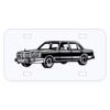 Personalized 3 X 6 Heavy Duty Acrylic / Plastic License Plate Thumbnail
