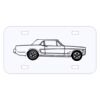 Personalized 3 X 6 Heavy Duty Acrylic / Plastic License Plate Thumbnail