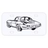 Personalized 3 X 6 Heavy Duty Acrylic / Plastic License Plate Thumbnail