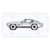 Personalized 3 X 6 Heavy Duty Acrylic / Plastic License Plate Thumbnail