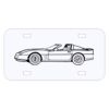 Personalized 3 X 6 Heavy Duty Acrylic / Plastic License Plate Thumbnail