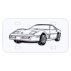 Personalized 3 X 6 Heavy Duty Acrylic / Plastic License Plate Thumbnail