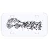 Personalized 3 X 6 Heavy Duty Acrylic / Plastic License Plate Thumbnail