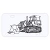 Personalized 3 X 6 Heavy Duty Acrylic / Plastic License Plate Thumbnail