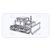 Personalized 3 X 6 Heavy Duty Acrylic / Plastic License Plate Thumbnail