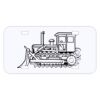 Personalized 3 X 6 Heavy Duty Acrylic / Plastic License Plate Thumbnail