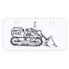 Personalized 3 X 6 Heavy Duty Acrylic / Plastic License Plate Thumbnail