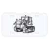 Personalized 3 X 6 Heavy Duty Acrylic / Plastic License Plate Thumbnail