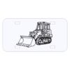 Personalized 3 X 6 Heavy Duty Acrylic / Plastic License Plate Thumbnail