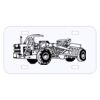 Personalized 3 X 6 Heavy Duty Acrylic / Plastic License Plate Thumbnail