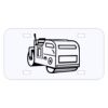 Personalized 3 X 6 Heavy Duty Acrylic / Plastic License Plate Thumbnail