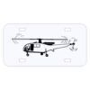 Personalized 3 X 6 Heavy Duty Acrylic / Plastic License Plate Thumbnail