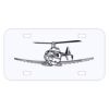 Personalized 3 X 6 Heavy Duty Acrylic / Plastic License Plate Thumbnail