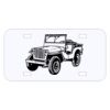 Personalized 3 X 6 Heavy Duty Acrylic / Plastic License Plate Thumbnail