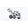 Personalized 3 X 6 Heavy Duty Acrylic / Plastic License Plate Thumbnail