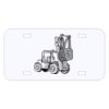 Personalized 3 X 6 Heavy Duty Acrylic / Plastic License Plate Thumbnail