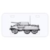 Personalized 3 X 6 Heavy Duty Acrylic / Plastic License Plate Thumbnail