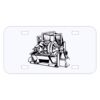 Personalized 3 X 6 Heavy Duty Acrylic / Plastic License Plate Thumbnail
