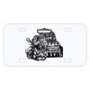 Personalized 3 X 6 Heavy Duty Acrylic / Plastic License Plate Thumbnail