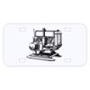 Personalized 3 X 6 Heavy Duty Acrylic / Plastic License Plate Thumbnail