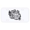 Personalized 3 X 6 Heavy Duty Acrylic / Plastic License Plate Thumbnail