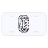 Personalized 3 X 6 Heavy Duty Acrylic / Plastic License Plate Thumbnail