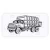 Personalized 3 X 6 Heavy Duty Acrylic / Plastic License Plate Thumbnail