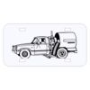 Personalized 3 X 6 Heavy Duty Acrylic / Plastic License Plate Thumbnail