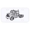 Personalized 3 X 6 Heavy Duty Acrylic / Plastic License Plate Thumbnail