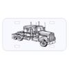 Personalized 3 X 6 Heavy Duty Acrylic / Plastic License Plate Thumbnail