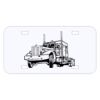 Personalized 3 X 6 Heavy Duty Acrylic / Plastic License Plate Thumbnail