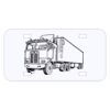 Personalized 3 X 6 Heavy Duty Acrylic / Plastic License Plate Thumbnail