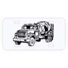 Personalized 3 X 6 Heavy Duty Acrylic / Plastic License Plate Thumbnail
