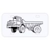 Personalized 3 X 6 Heavy Duty Acrylic / Plastic License Plate Thumbnail
