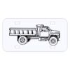Personalized 3 X 6 Heavy Duty Acrylic / Plastic License Plate Thumbnail