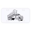 Personalized 3 X 6 Heavy Duty Acrylic / Plastic License Plate Thumbnail