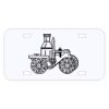 Personalized 3 X 6 Heavy Duty Acrylic / Plastic License Plate Thumbnail