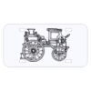 Personalized 3 X 6 Heavy Duty Acrylic / Plastic License Plate Thumbnail