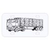 Personalized 3 X 6 Heavy Duty Acrylic / Plastic License Plate Thumbnail