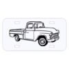 Personalized 3 X 6 Heavy Duty Acrylic / Plastic License Plate Thumbnail