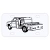Personalized 3 X 6 Heavy Duty Acrylic / Plastic License Plate Thumbnail