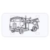 Personalized 3 X 6 Heavy Duty Acrylic / Plastic License Plate Thumbnail
