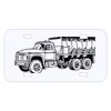 Personalized 3 X 6 Heavy Duty Acrylic / Plastic License Plate Thumbnail