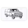 Personalized 3 X 6 Heavy Duty Acrylic / Plastic License Plate Thumbnail