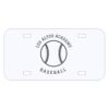 Personalized 3 X 6 Heavy Duty Acrylic / Plastic License Plate Thumbnail
