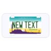 Personalized 3 X 6 Heavy Duty Acrylic / Plastic License Plate Thumbnail