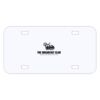 Personalized 3 X 6 Heavy Duty Acrylic / Plastic License Plate Thumbnail