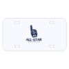 Personalized 3 X 6 Heavy Duty Acrylic / Plastic License Plate Thumbnail