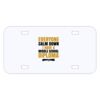 Personalized 3 X 6 Heavy Duty Acrylic / Plastic License Plate Thumbnail